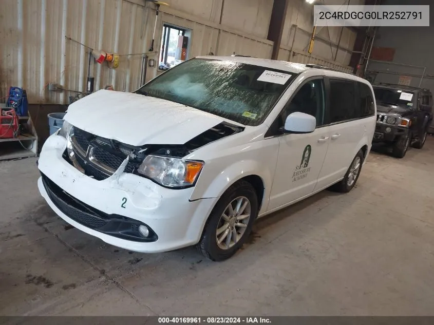 2C4RDGCG0LR252791 2020 Dodge Grand Caravan Sxt