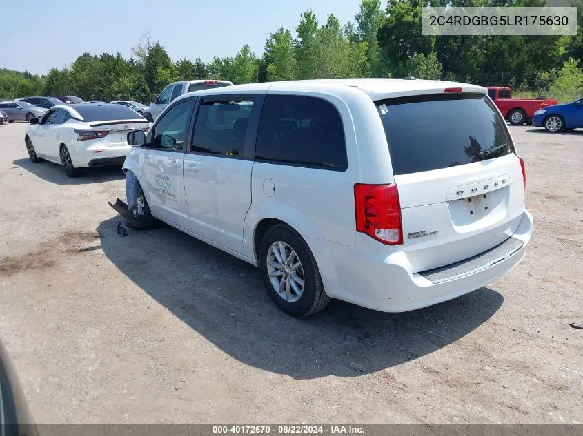 2020 Dodge Grand Caravan Se Plus VIN: 2C4RDGBG5LR175630 Lot: 40172670