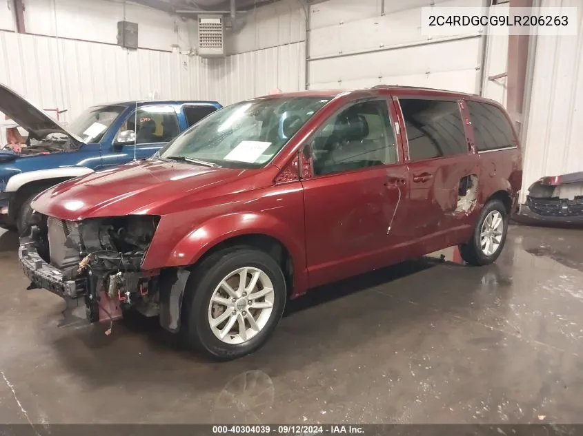 2020 Dodge Grand Caravan Sxt VIN: 2C4RDGCG9LR206263 Lot: 40304039