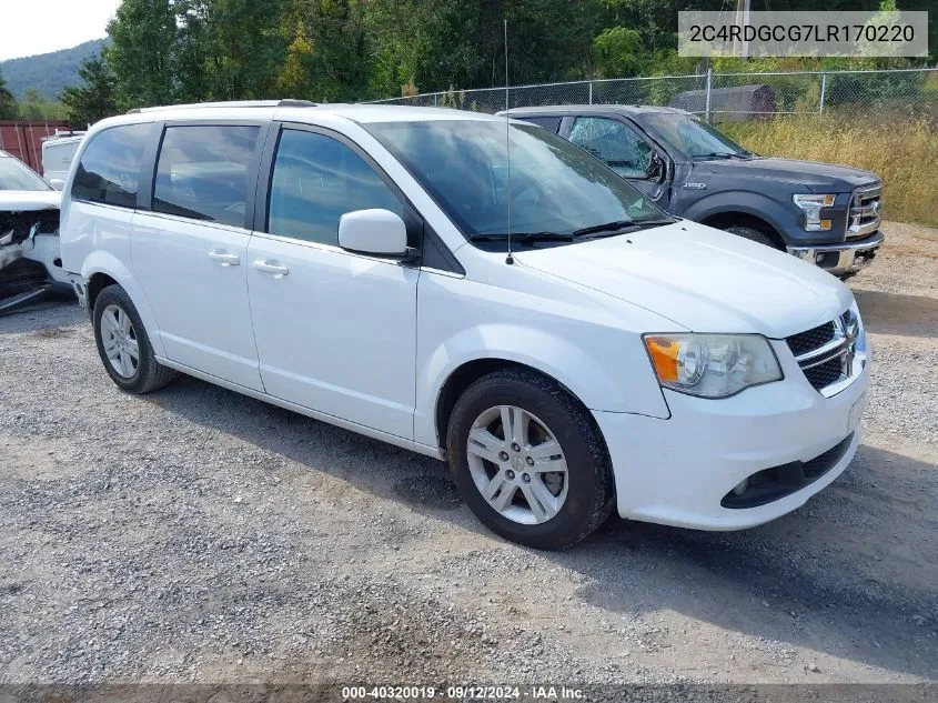 2C4RDGCG7LR170220 2020 Dodge Grand Caravan Sxt