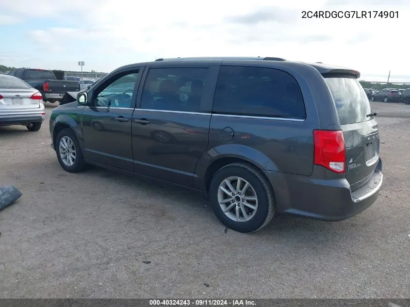 2C4RDGCG7LR174901 2020 Dodge Grand Caravan Sxt