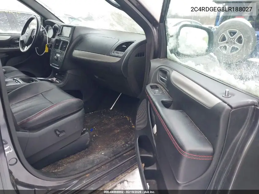 2C4RDGEG8LR188027 2020 Dodge Grand Caravan Gt