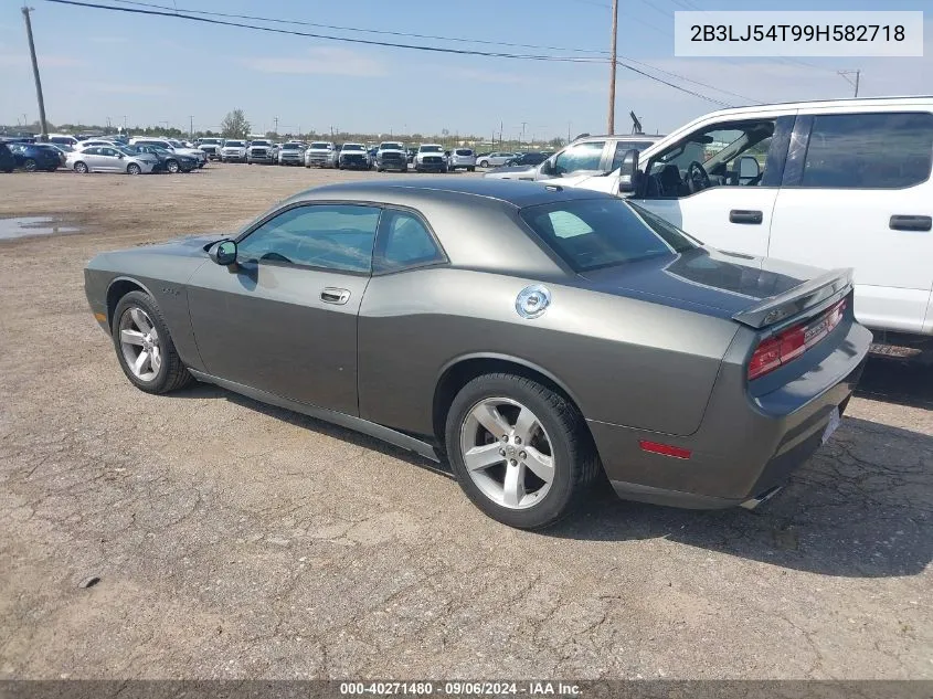 2B3LJ54T99H582718 2009 Dodge Challenger R/T