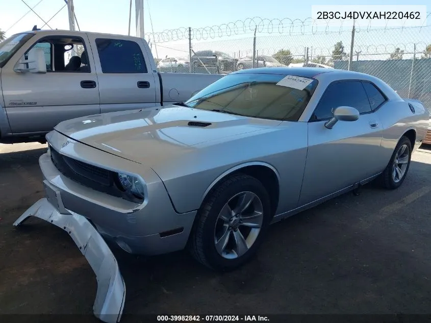 2B3CJ4DVXAH220462 2010 Dodge Challenger Se