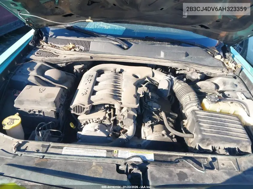 2B3CJ4DV6AH323359 2010 Dodge Challenger Se