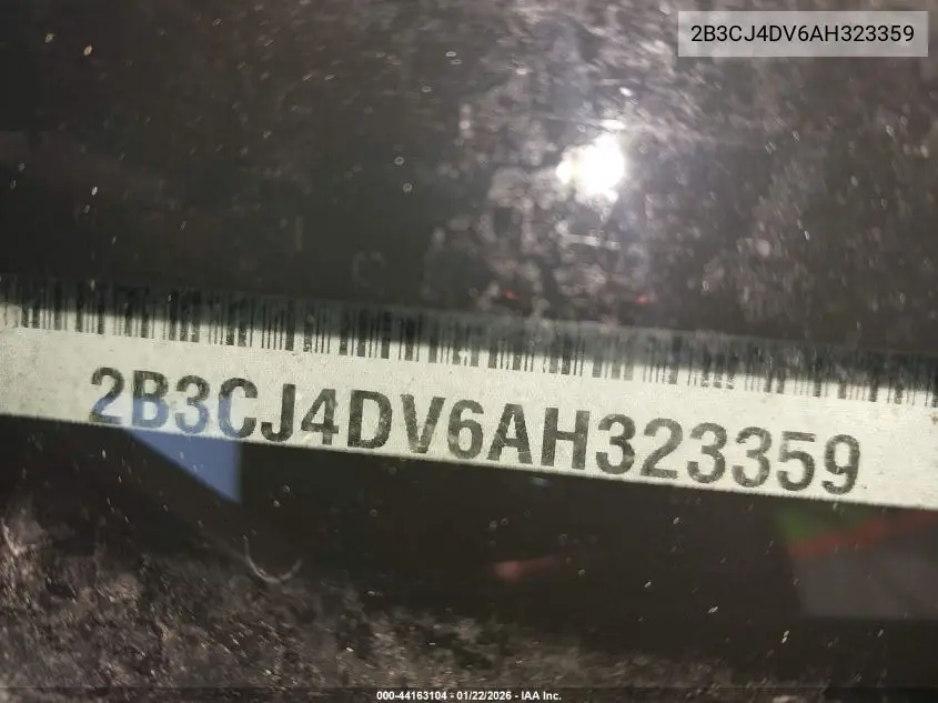2B3CJ4DV6AH323359 2010 Dodge Challenger Se