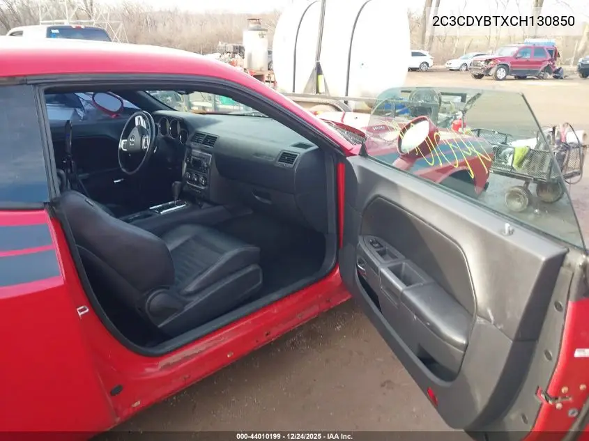 2C3CDYBTXCH130850 2012 Dodge Challenger R/T