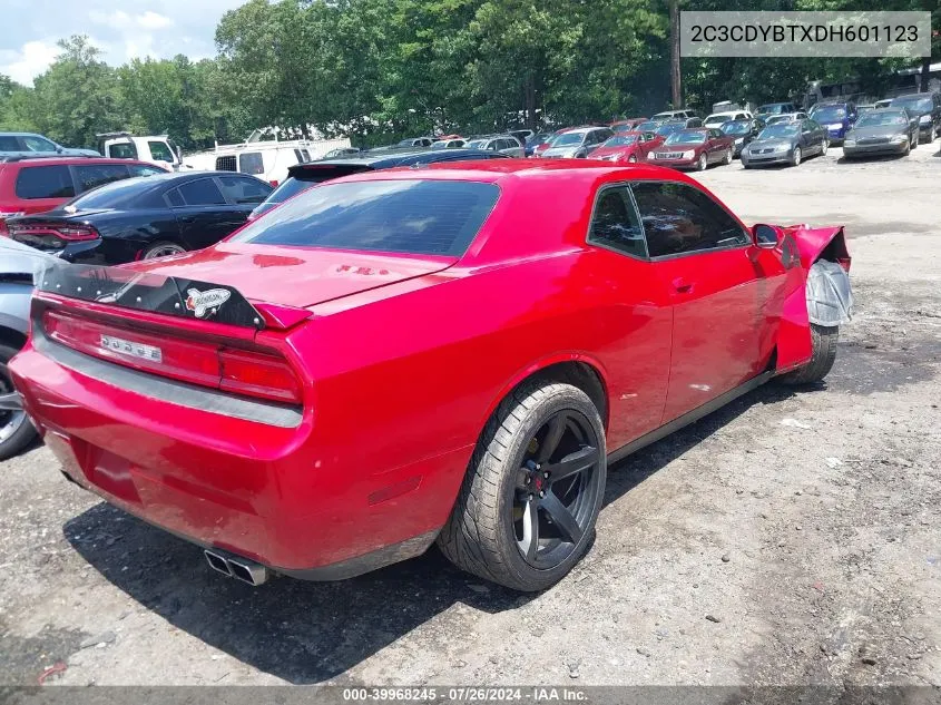 2C3CDYBTXDH601123 2013 Dodge Challenger R/T