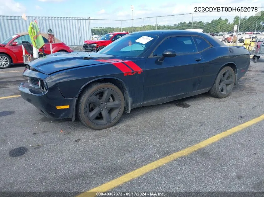 2C3CDYBT0DH652078 2013 Dodge Challenger R/T