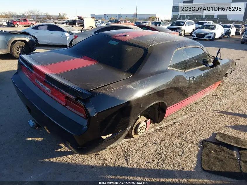 2C3CDYAG1DH676295 2013 Dodge Challenger Rallye Redline