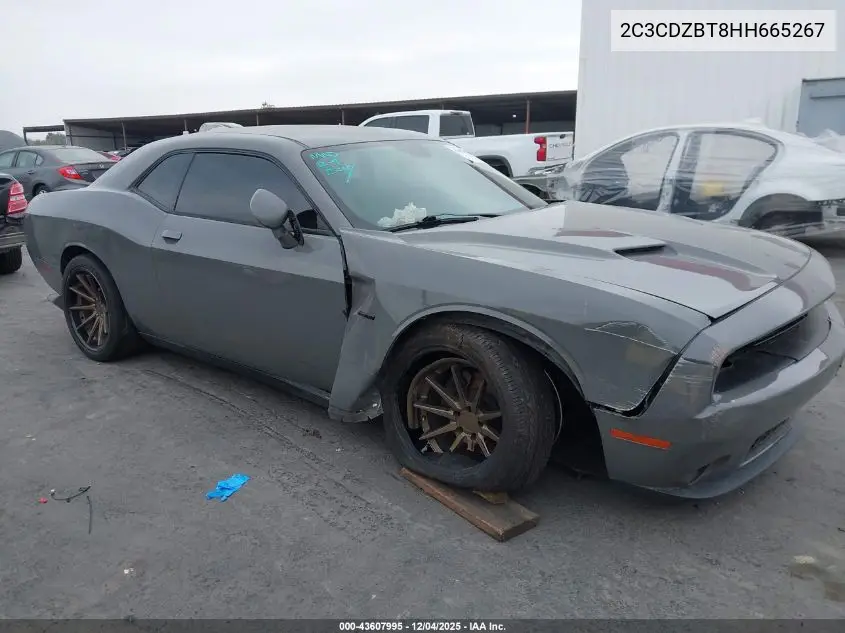2C3CDZBT8HH665267 2017 Dodge Challenger R/T