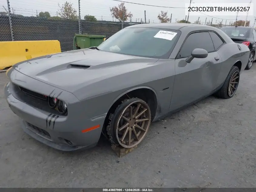 2C3CDZBT8HH665267 2017 Dodge Challenger R/T