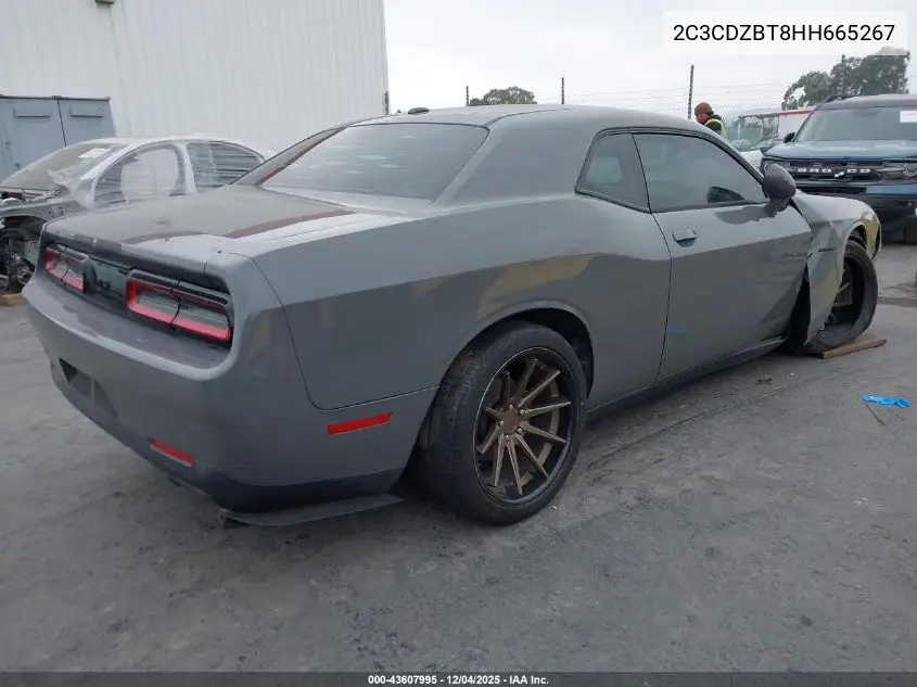 2C3CDZBT8HH665267 2017 Dodge Challenger R/T