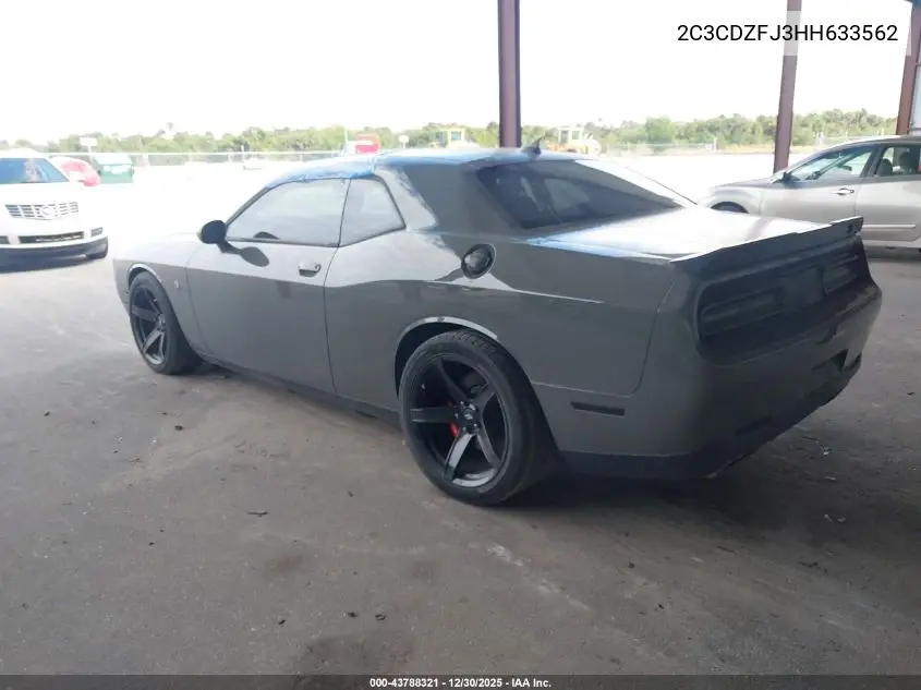2C3CDZFJ3HH633562 2017 Dodge Challenger 392 Hemi Scat Pack Shaker