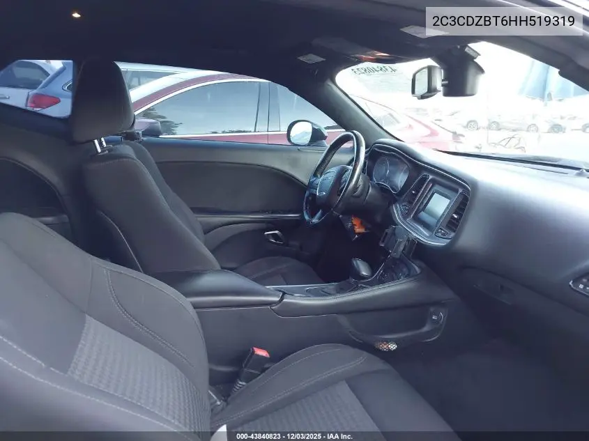 2C3CDZBT6HH519319 2017 Dodge Challenger R/T