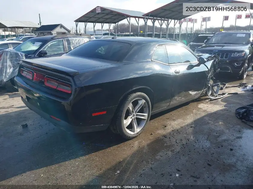 2C3CDZBT9HH568806 2017 Dodge Challenger R/T