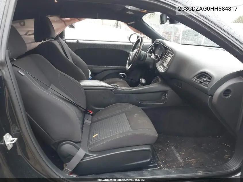 2C3CDZAG0HH584817 2017 Dodge Challenger Sxt