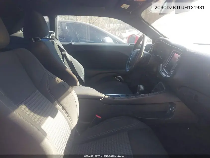 2C3CDZBT0JH131931 2018 Dodge Challenger R/T