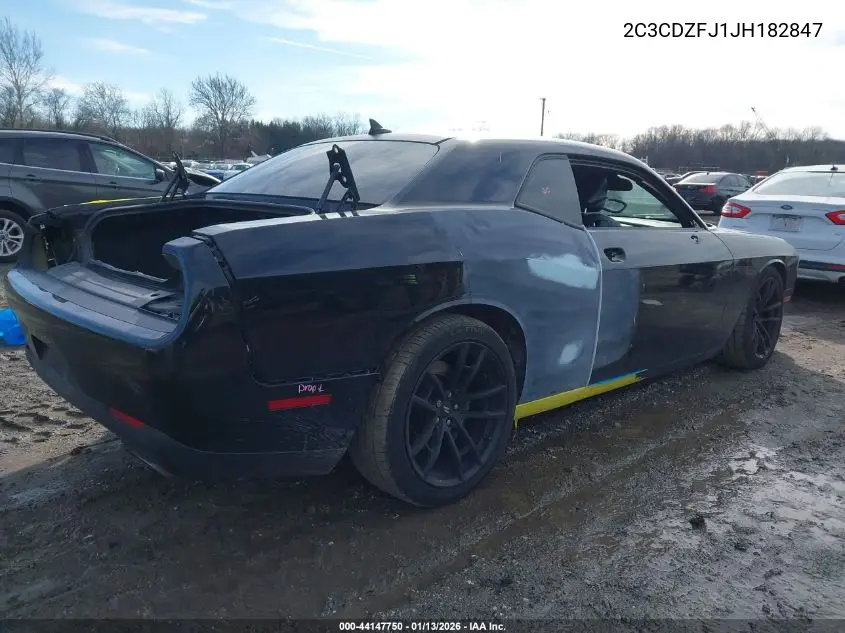 2C3CDZFJ1JH182847 2018 Dodge Challenger R/T 392