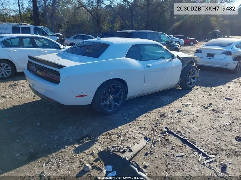 2C3CDZBTXKH719482 2019 Dodge Challenger R/T