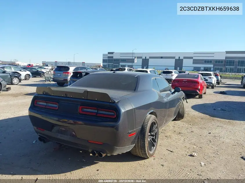 2C3CDZBTXKH659638 2019 Dodge Challenger R/T