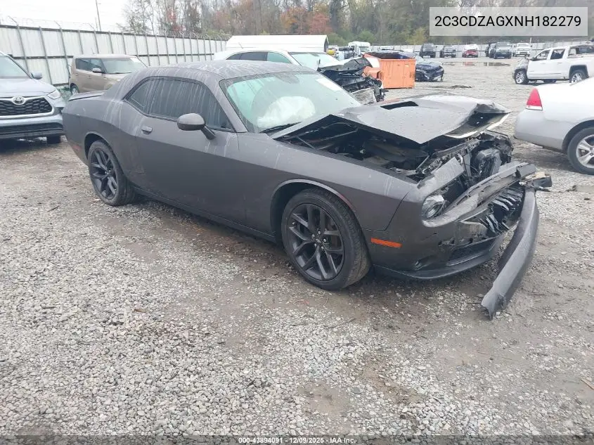 2C3CDZAGXNH182279 2022 Dodge Challenger Sxt
