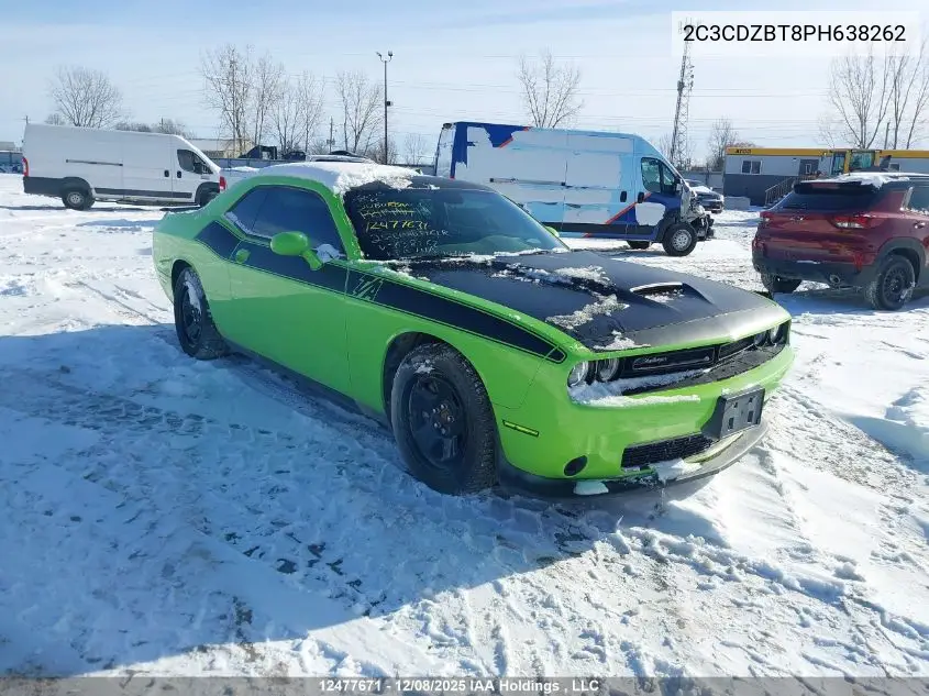 2C3CDZBT8PH638262 2023 Dodge Challenger R/T