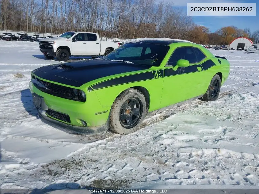 2C3CDZBT8PH638262 2023 Dodge Challenger R/T