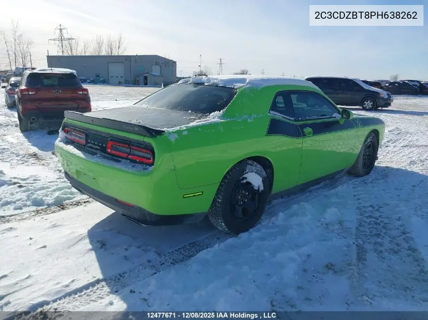 2C3CDZBT8PH638262 2023 Dodge Challenger R/T