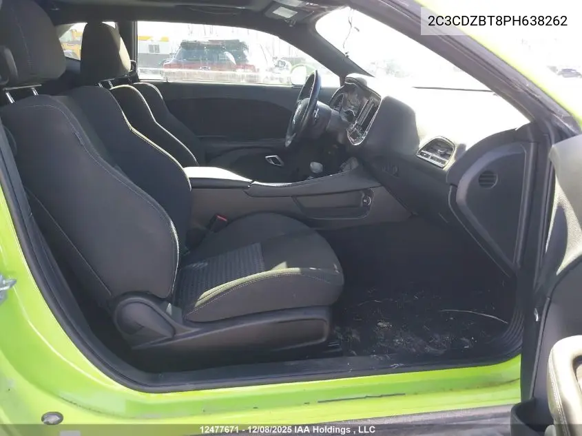 2C3CDZBT8PH638262 2023 Dodge Challenger R/T
