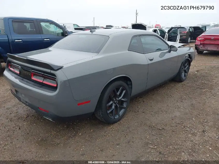 2C3CDZAG1PH679790 2023 Dodge Challenger Sxt