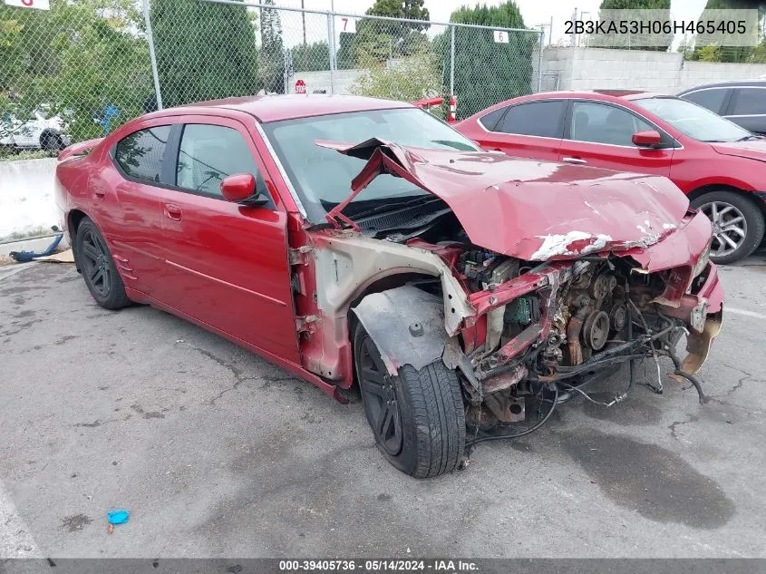 2006 Dodge Charger Rt VIN: 2B3KA53H06H465405 Lot: 39405736