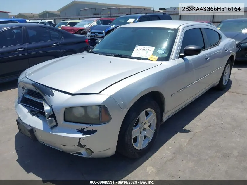 2006 Dodge Charger VIN: 2B3KA43G66H516164 Lot: 39645991