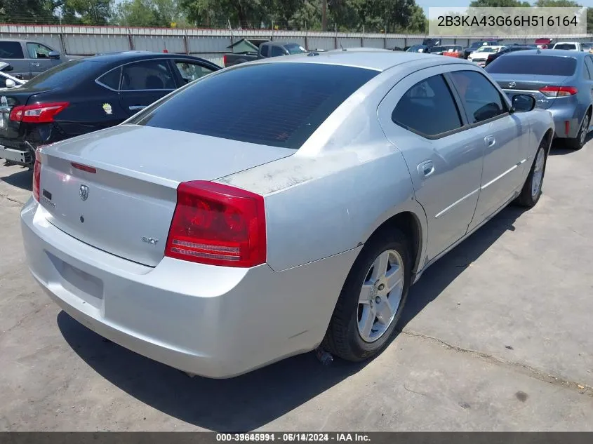 2006 Dodge Charger VIN: 2B3KA43G66H516164 Lot: 39645991