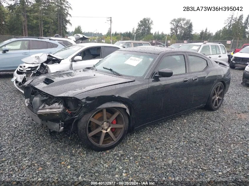 2006 Dodge Charger Srt8 VIN: 2B3LA73W36H395042 Lot: 40132977