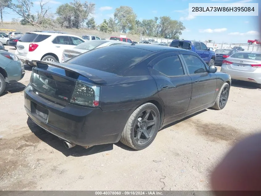 2006 Dodge Charger Srt8 VIN: 2B3LA73W86H395084 Lot: 40378060