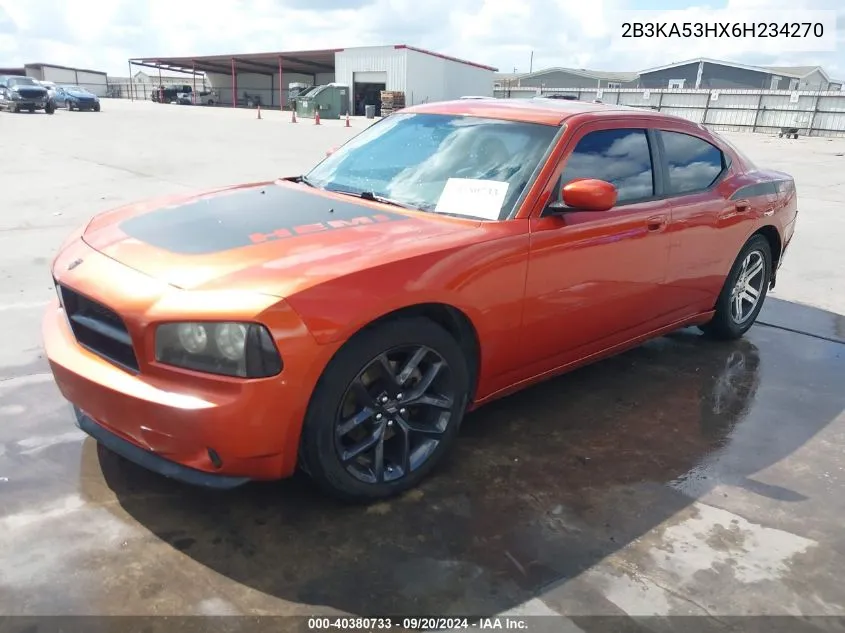 2B3KA53HX6H234270 2006 Dodge Charger Rt