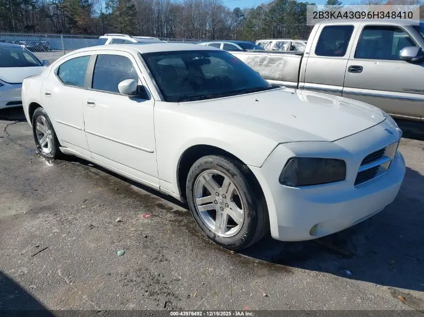 2B3KA43G96H348410 2006 Dodge Charger