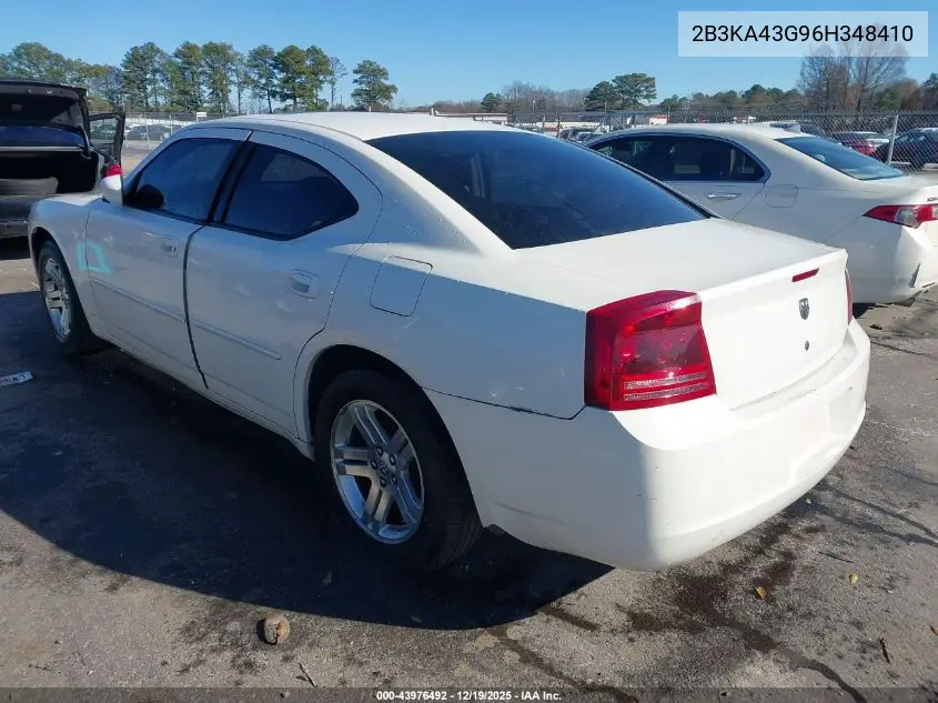 2B3KA43G96H348410 2006 Dodge Charger
