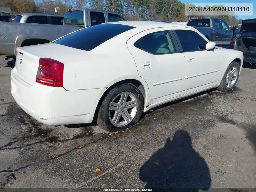 2B3KA43G96H348410 2006 Dodge Charger