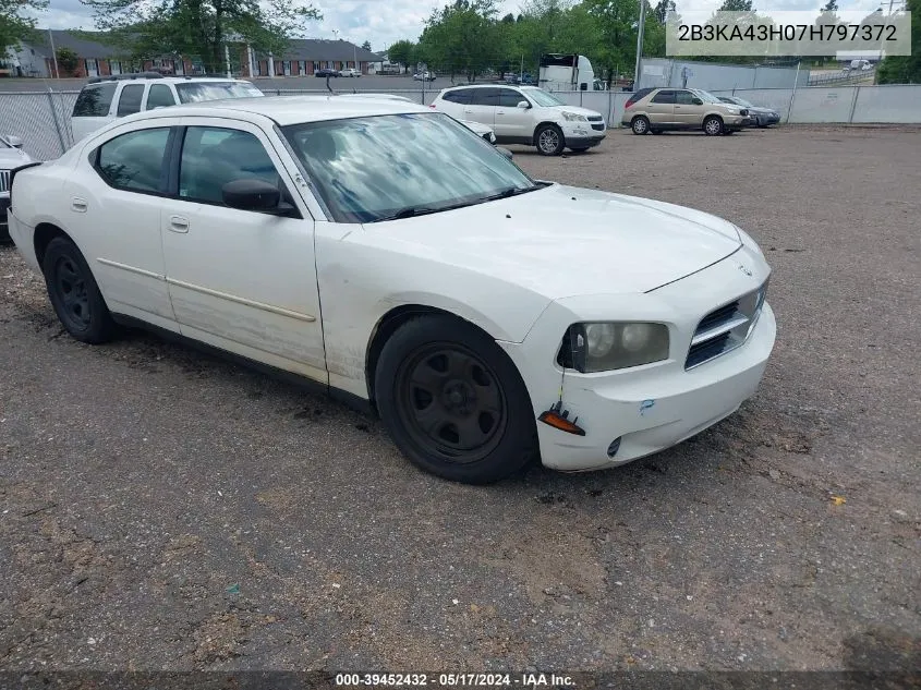 2007 Dodge Charger VIN: 2B3KA43H07H797372 Lot: 39452432