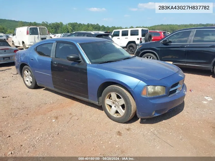 2B3KA43G27H837782 2007 Dodge Charger