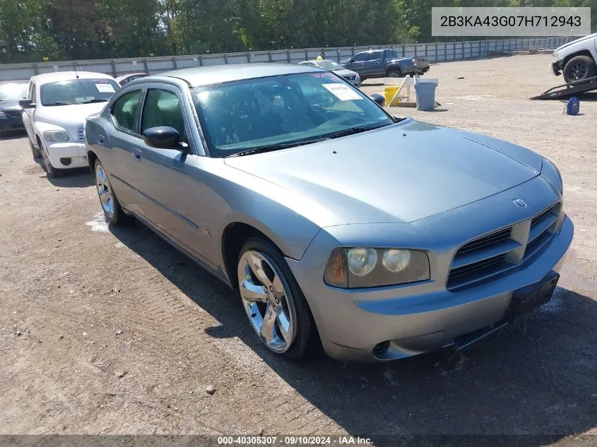 2007 Dodge Charger VIN: 2B3KA43G07H712943 Lot: 40305307