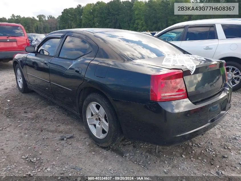 2B3KA43G77H608367 2007 Dodge Charger