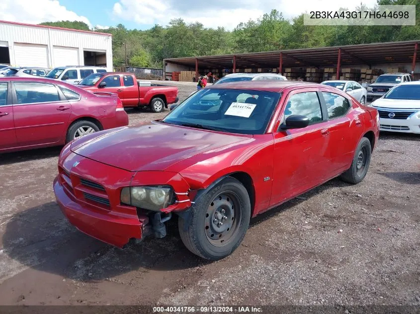 2B3KA43G17H644698 2007 Dodge Charger