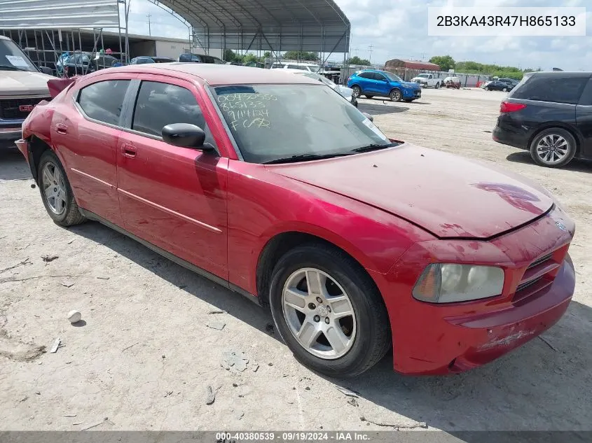 2B3KA43R47H865133 2007 Dodge Charger