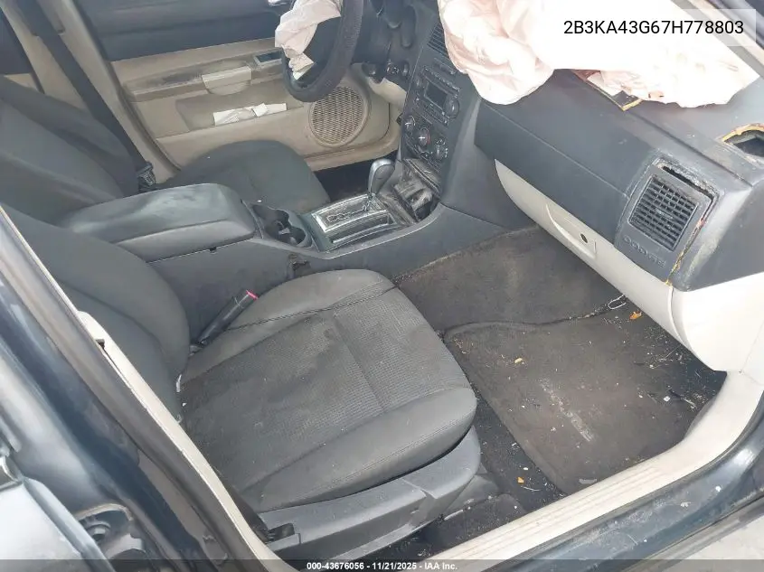 2B3KA43G67H778803 2007 Dodge Charger