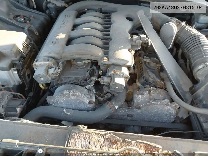 2B3KA43G27H815104 2007 Dodge Charger