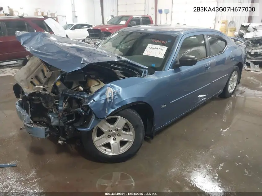 2B3KA43G07H677000 2007 Dodge Charger