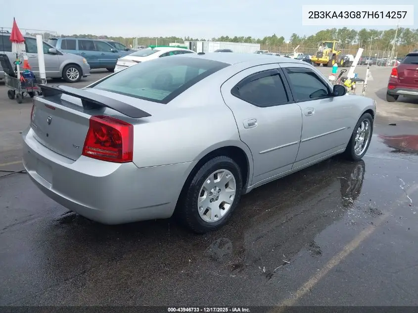 2B3KA43G87H614257 2007 Dodge Charger